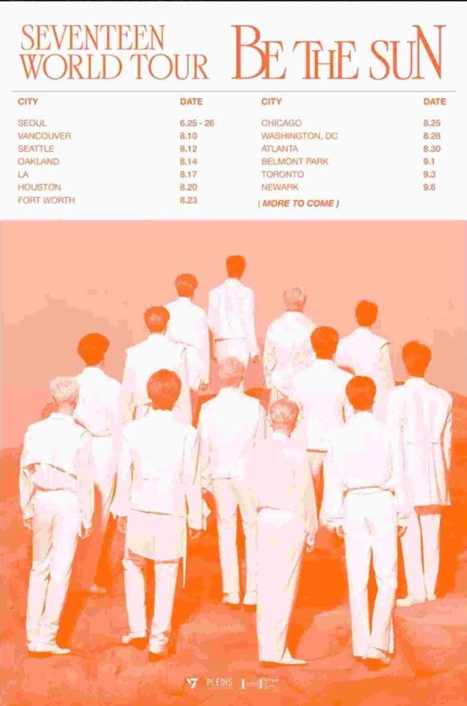 SEVENTEEN “BE THE SUN” World Tour