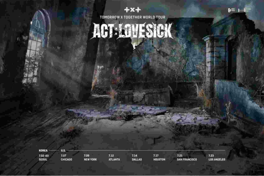 TXT “ACT: LOVE SICK” World Tour 2022
