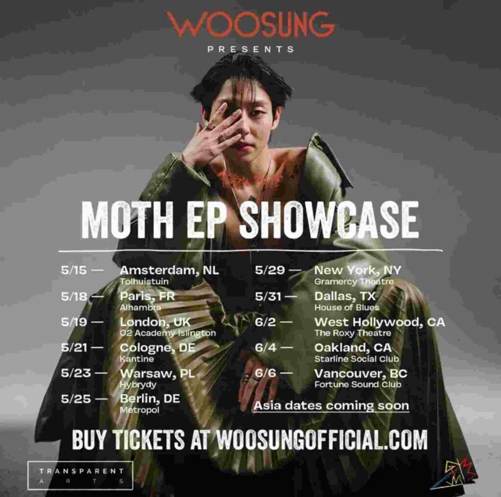 Woosung “Moth” EP Showcase Tour