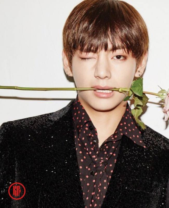 BTS V fashion evolution 2016