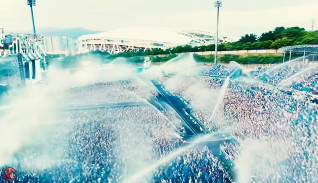 “PSY The Water Show 2022” concert is prone to increase spreading viral and bacterial infection. | Twitter