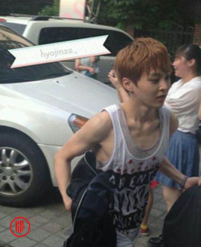 korean stars gained weight EXO Xiumin