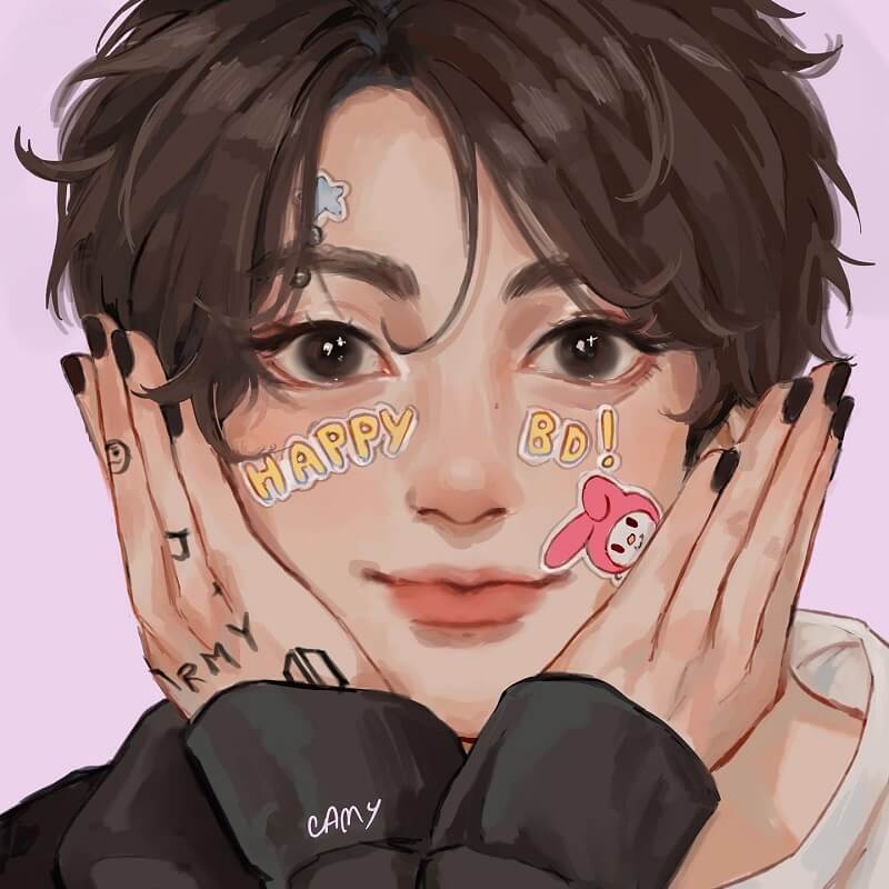 Beautiful Heart-Touching BTS Fanart from ARMY to Celebrate The BTS 9th  Anniversary - KPOPPOST