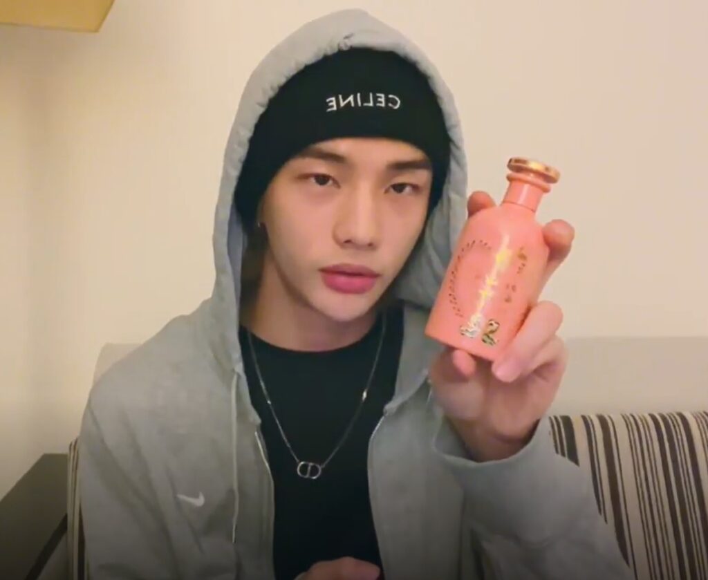 stray kids hyunjin gucci  A Chant for The Nymph perfume