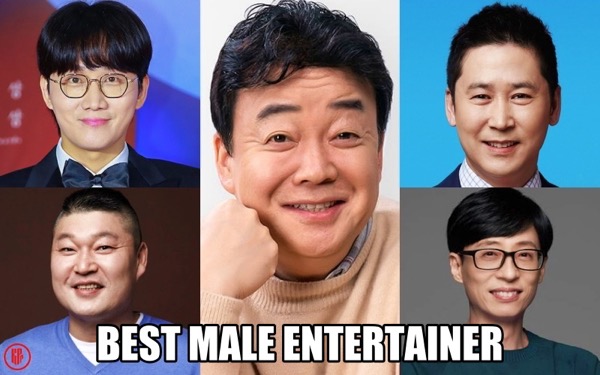 Best Male Entertainer category.