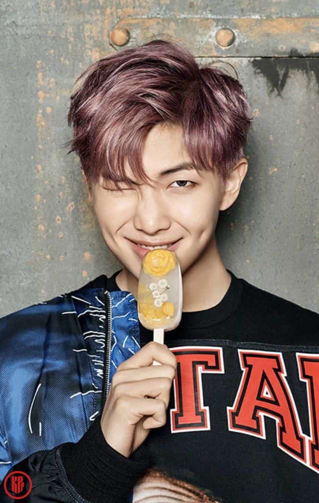 MALE KPOP IDOLS WITH DIMPLES - BTS RM