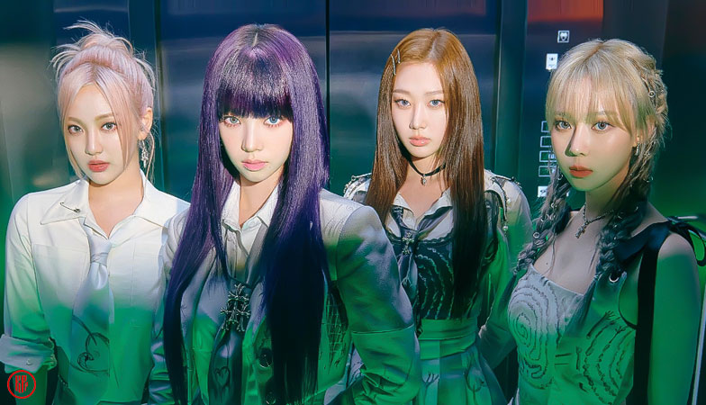 aespa broke the record for first-day and first-week sales records with “Girls” album. | Twitter