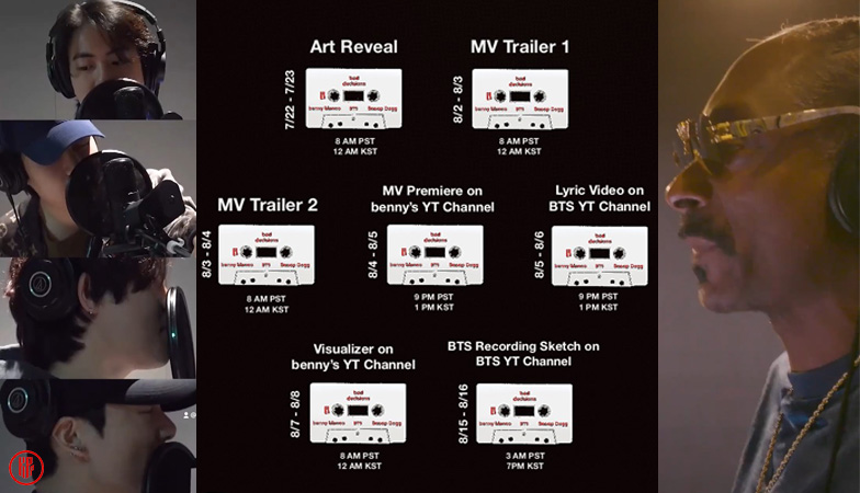 “Bad Decisions” schedule with teaser and MV release date.  | TikTok