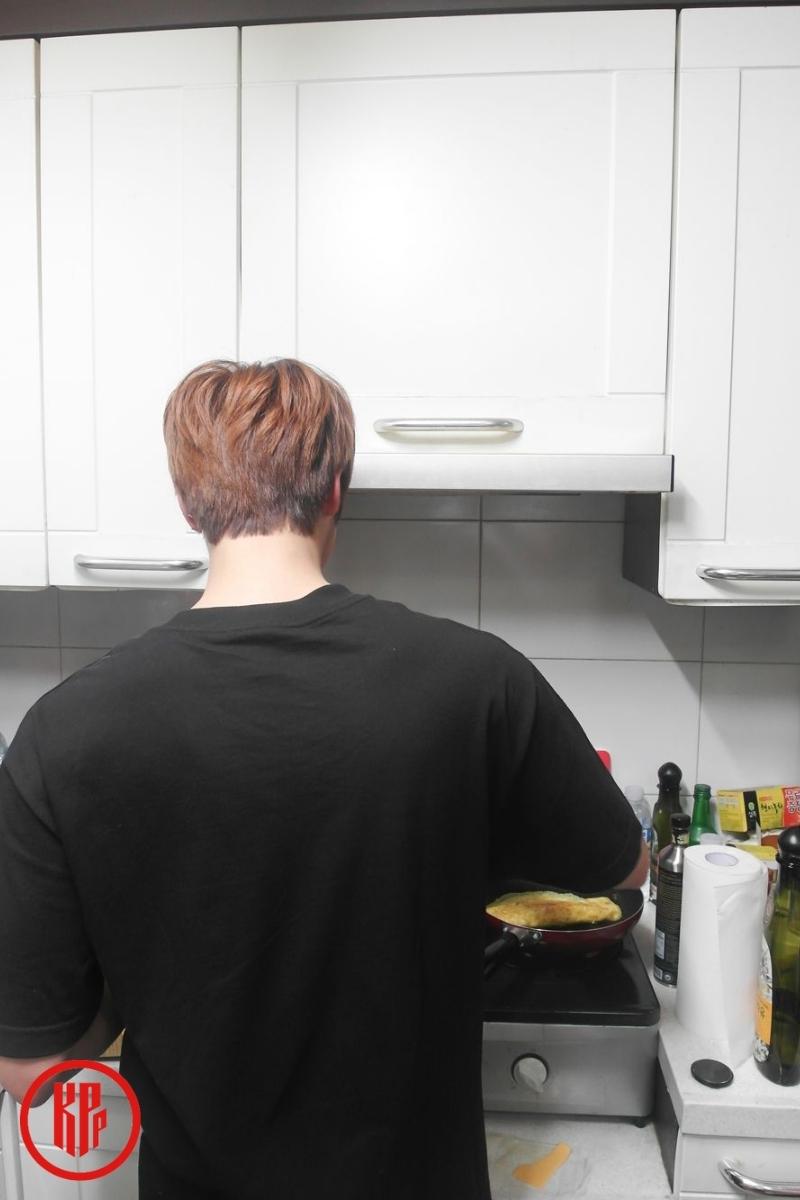 BTS Jin wide shoulders