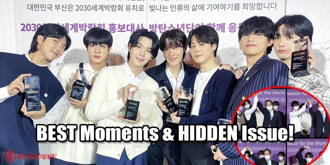 5 Historic Moments & HIDDEN Issue at BTS Ambassador Appointment Ceremony for World Expo 2030 Busan