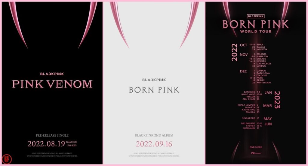 BLACKPINK to Release 2nd Full-Length Album “BORN PINK” on THIS Date