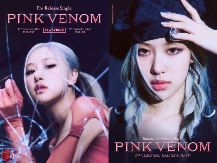 BLACKPINK Pink Venom Concept Teaser Photos Videos - BLACKPINK ROSE