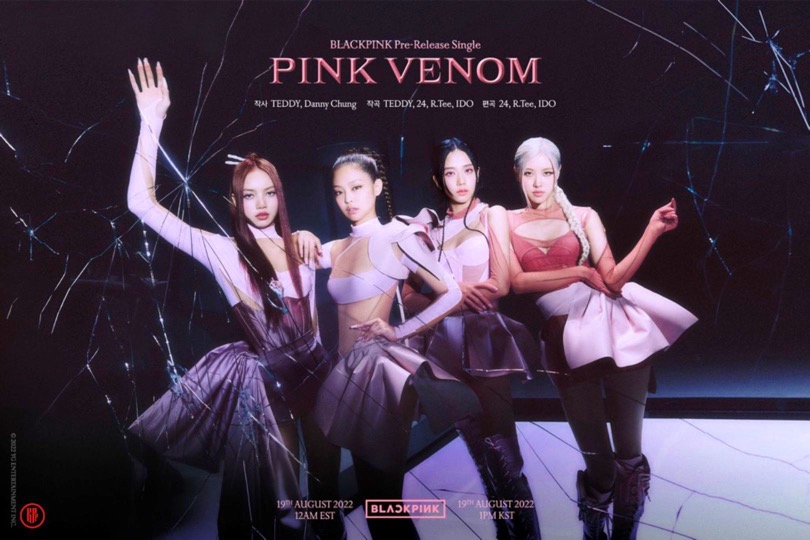 BLACKPINK Pink Venom Concept Teaser Photos Videos - GROUP IMAGE