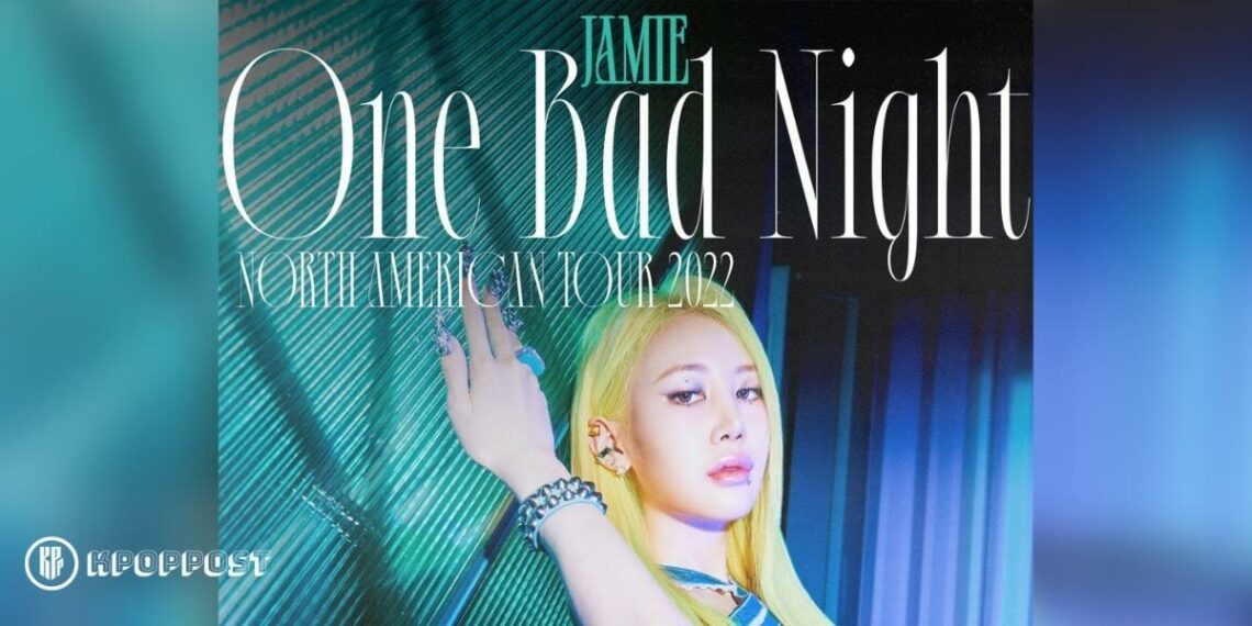 Jamie first north american tour one bad night 2022