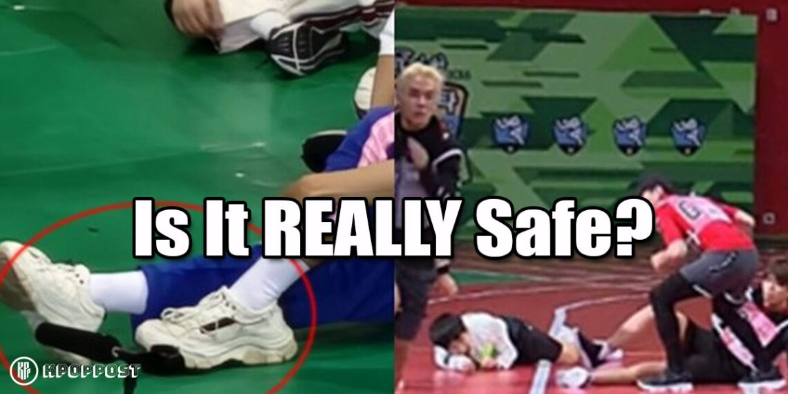 Idol Star Athletics Championships ISAC 2022 idols fall ugly shoes controversy