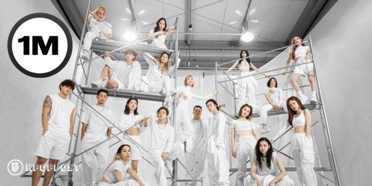 1MILLION DANCE official spotify account playlists