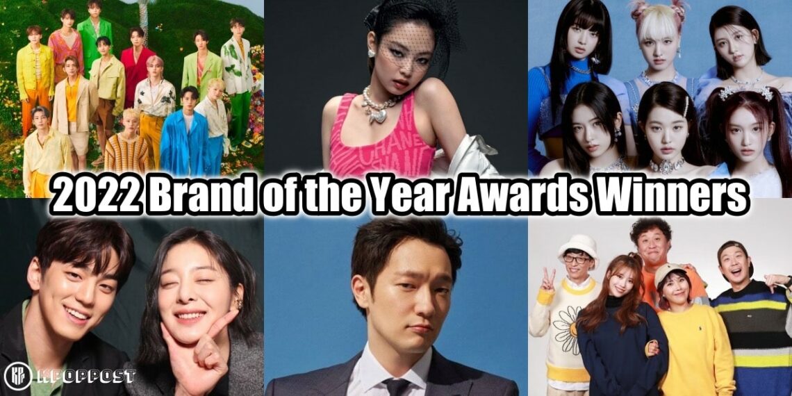 A Complete List of 2022 Brand of The Year Awards Winners for Korean Entertainment