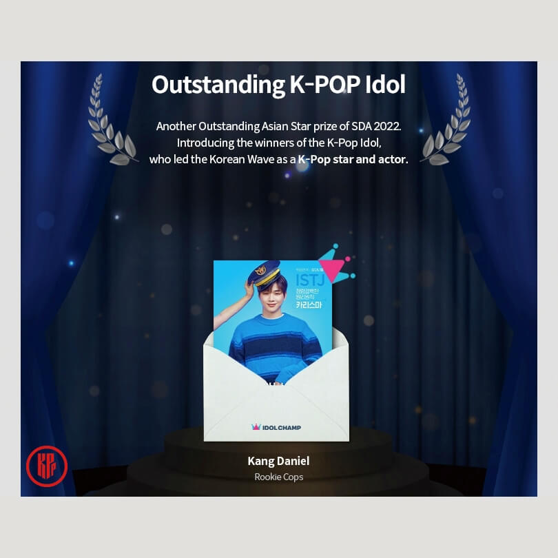 Kang Daniel "Outstanding K-POP Idol"