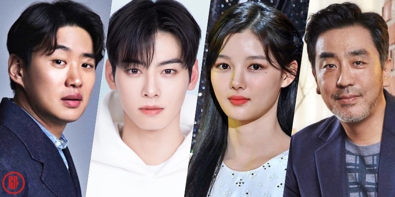 Left to right: Ahn Jae Hong, Cha Eun Woo, Kim Yoon Jung, and Ryu Seung Ryong courted to play in the webtoon-based Korean drama “Sweet and Sour Chicken.” | Twitter