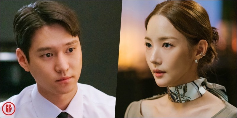 Actor Go Kyung Pyo and actress Park Min Young in “Love in Contract.” | tvN.