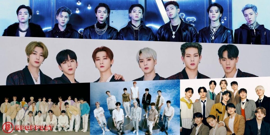 TOP 50 Kpop Boy Group Brand Reputation Rankings in September 2022