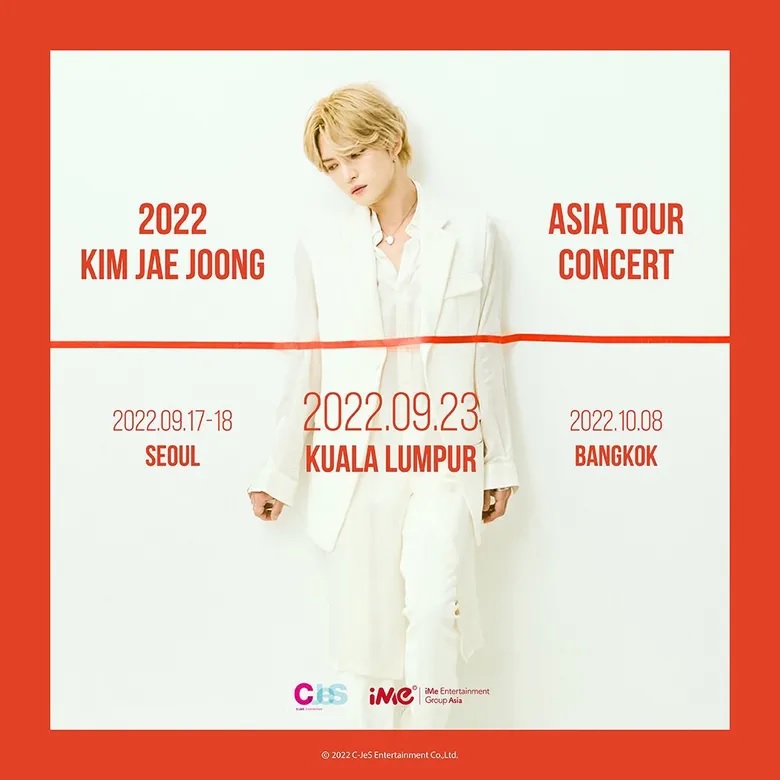 kim jaejoong asia tour schedule