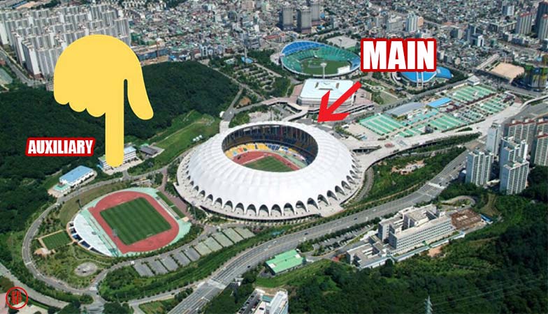 Busan Asiad Main and Auxiliary Stadiums. | Twitter