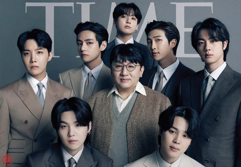 BTS and Bang PD photoshoot for TIME Magazine. | Twitter