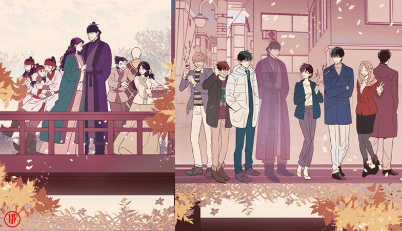 The webtoon characters. | Naver