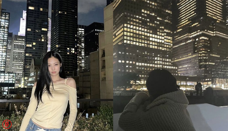 BLACKPINK Jennie and BTS V with the same angle and part of Manhattan – confirming dating relationship with lovestagram? | Instagram
