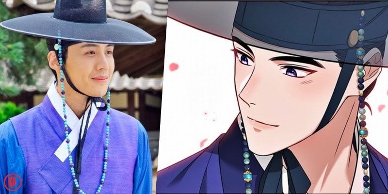Actor Kim Seon Ho in talks to play the character of Crown Prince Lee Hyang. | tvN and Webtoon.