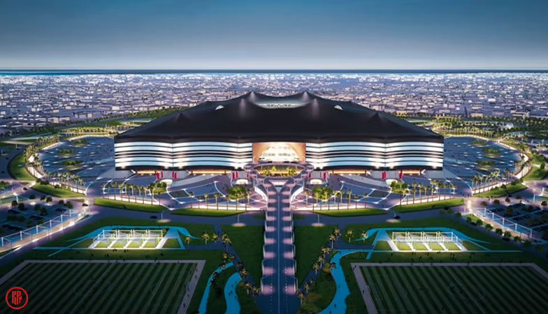 Al Bayt Stadium.| Twitter
