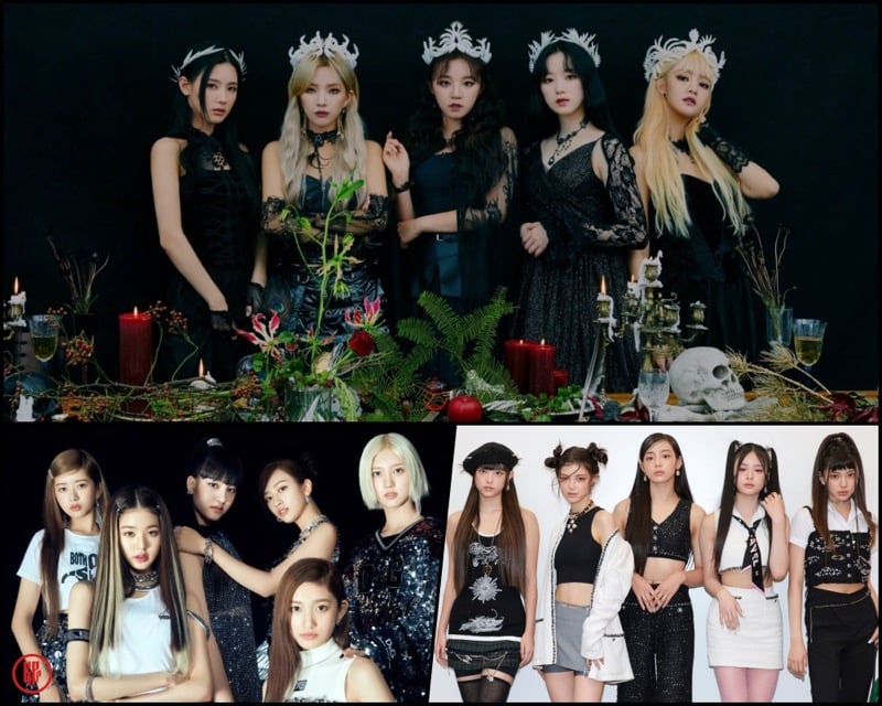 MMA 2022 first lineup: G)I-DLE, IVE, and NewJeans. | Twitter.