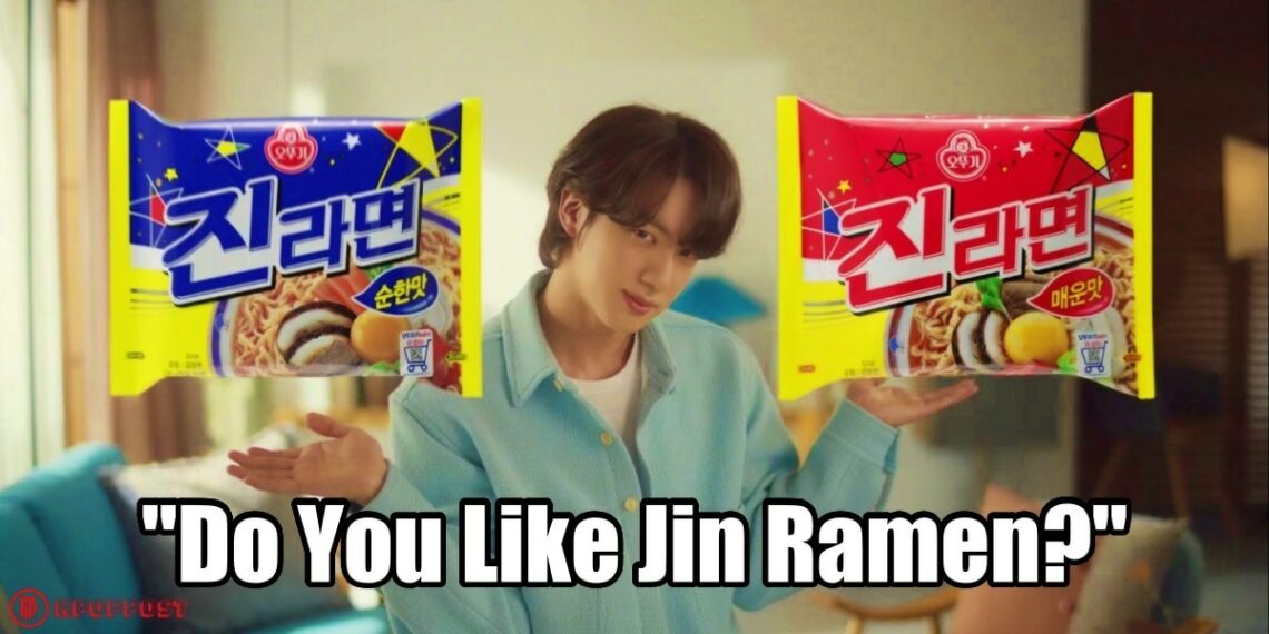 BTS Jin Is the New Face of His Favorite Ramen Ottogi “Jin Ramen” – Sales and Demand for Halal Product Increased