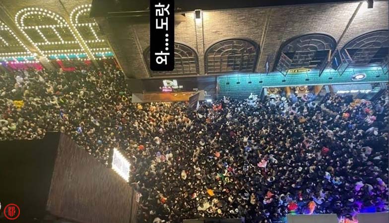 Itaewon Halloween crowd surge. | Naver