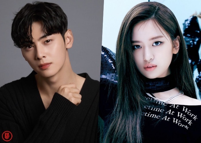 ASTRO’s Cha Eun Woo and IVE’s Yujin.