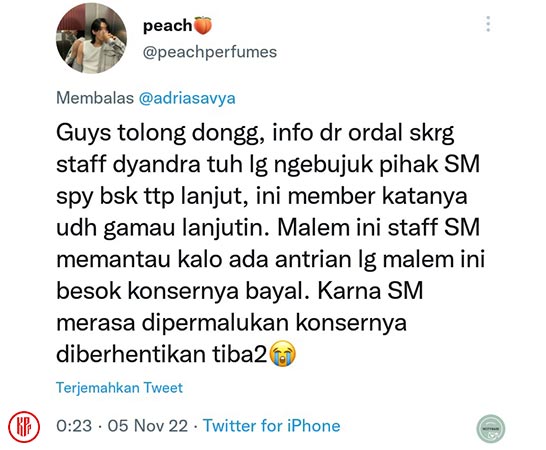 Rumors that SM Entertainment to possibly blacklist Indonesia from upcoming NCT schedules. | Twitter
