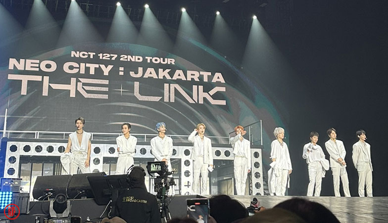 NCT 127 members on second day at Jakarta concert. | Twitter