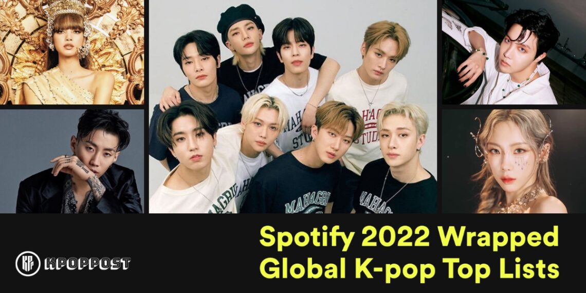 2022 spotify wrapped most-streamed kpop