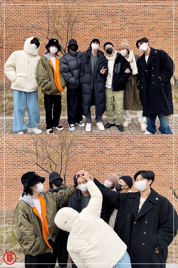 BTS members send their hyung Jin off to enlist in the military. | BTS_twt.