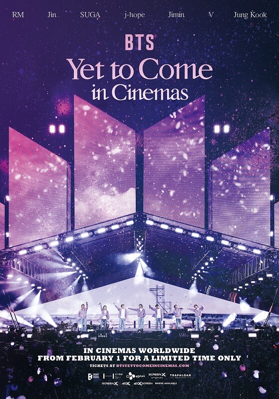 BTS: Yet to Come in Cinemas Main Poster