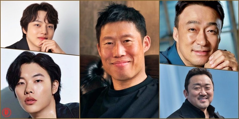 Top 5: Above left to right: Yeo Jin Goo, Yoo Hae Jin, and Lee Sung Min. Below left to right: Ryu Jun Yeol, Ma Dong Seok.| Han Cinema.