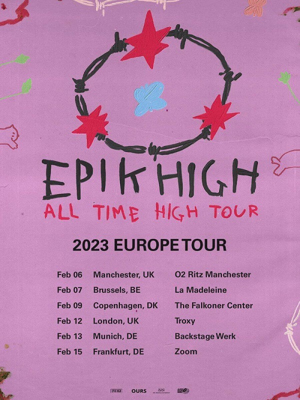 epik high 2023 kpop world tours and concerts schedule
