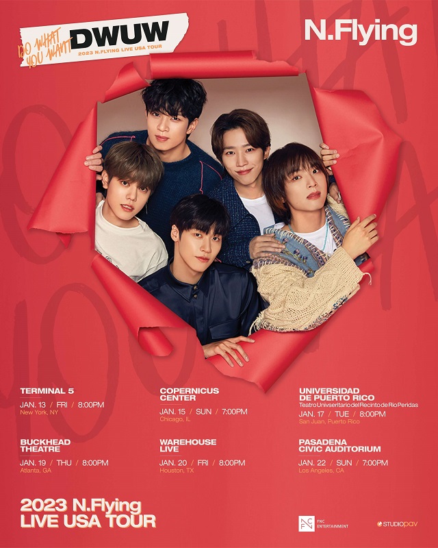 n.flying world tour schedule