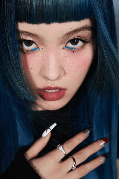 XG Chisa Blue Hair