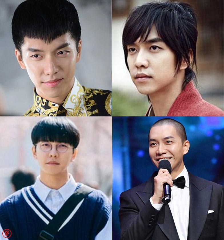 Lee Seung Gi in various hairstyles | Twitter