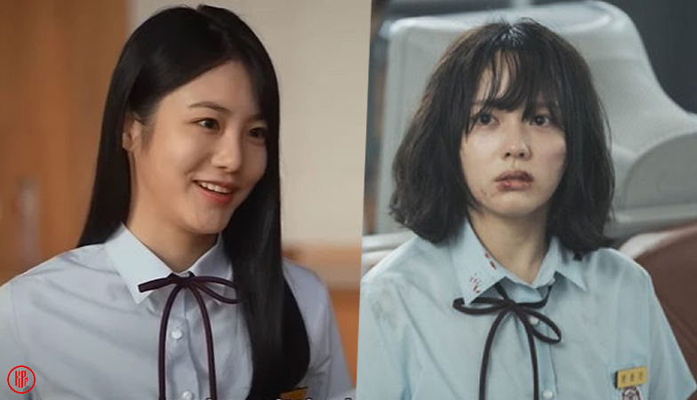 Teenage Moon Dong Eun and Park Yeon Jin in The Glory Korean drama. | Wikitree