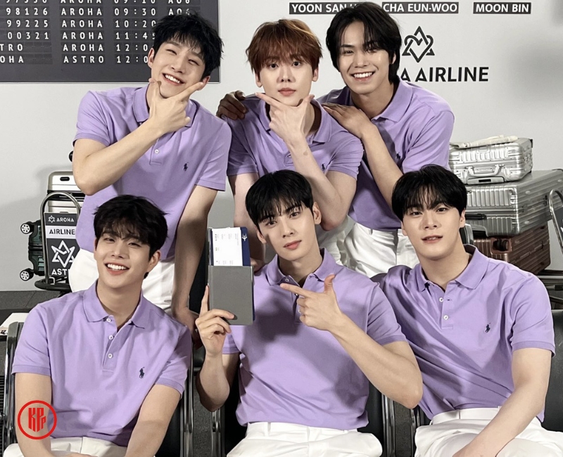ASTRO, a 6-member Kpop boy group