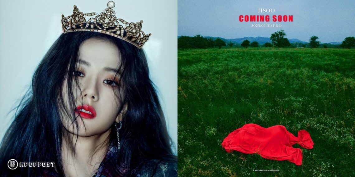 Jisoo's solo debut first teaser poster