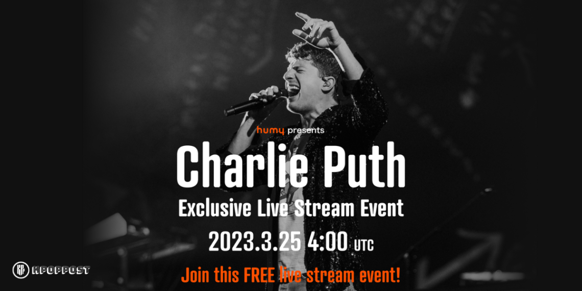 charlie puth first free live stream
